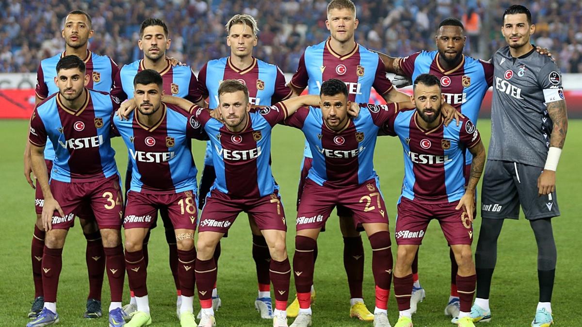 Trabzonspor ampiyonluk sezonunun gerisinde kald