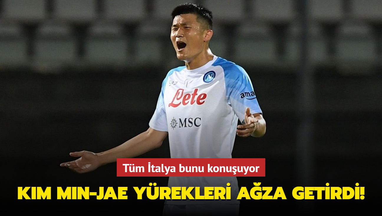 Kim Min-Jae yrekleri aza getirdi! talya'da herkes bunu konuuyor...