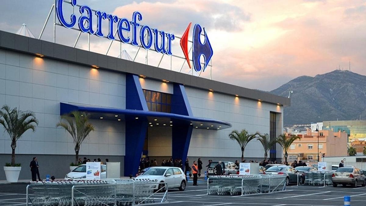 Carrefour, Belika'da enflasyonla mcadele iin 100 rnde fiyat dondurdu