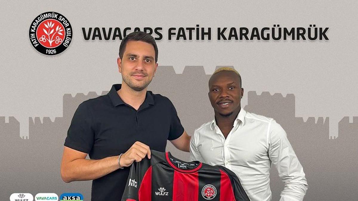 Kouassi'nin yeni adresi Fatih Karagmrk oldu! Transfer resmen duyuruldu