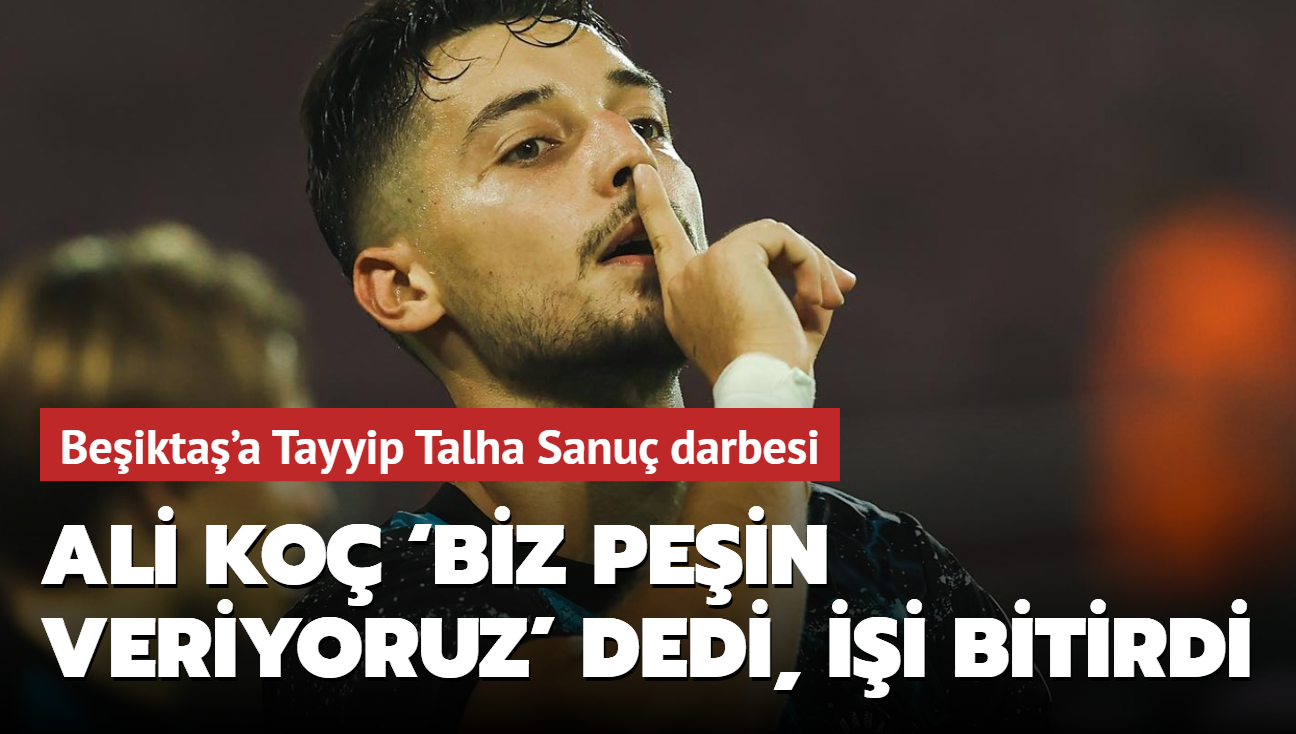 Ali Ko Biz pein veriyoruz' dedi, ii bitirdi! Beikta'a Tayyip Talha Sanu darbesi