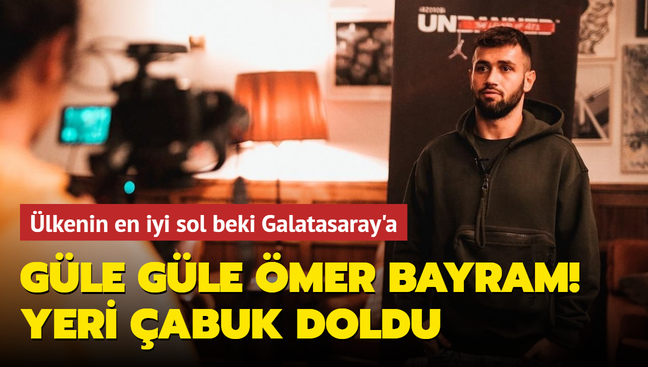 Gle gle mer Bayram! lkenin en iyi sol beki Galatasaray'a: Fla transfer