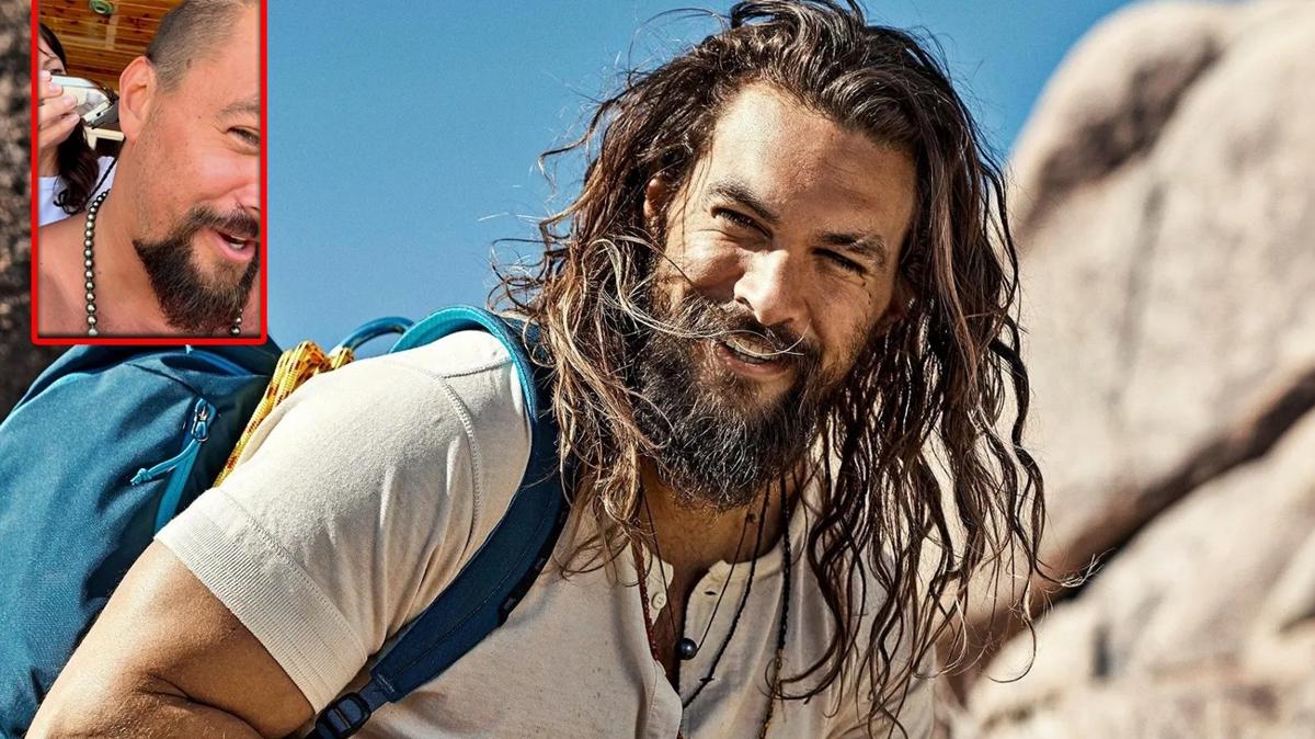 Sebebi sonradan ortaya kt! Jason Momoa srma gibi salarn kaztt