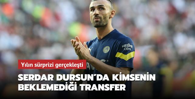 Serdar Dursun'da kimsenin beklemedii transfer! Yln srprizi gerekleti