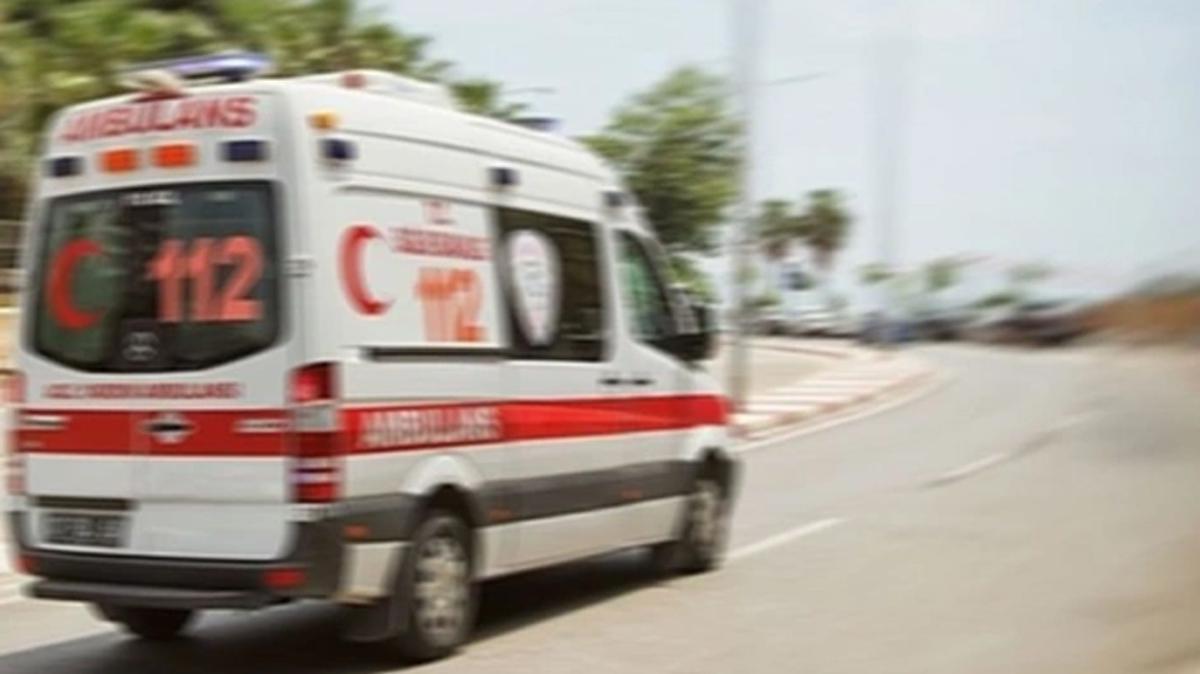 Antalya'da korkun lm... Otomobille utuu derede bouldu