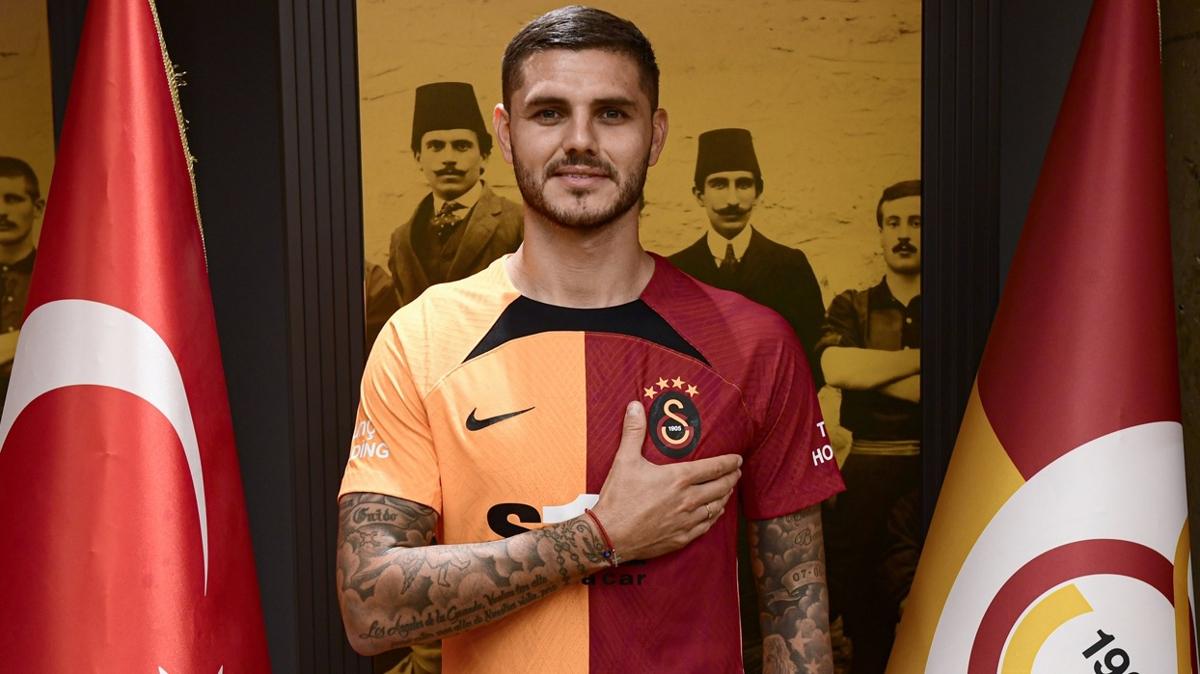 Mauro Icardi'nin maa olay oldu! Rakip takm taraftarlar lgna dnd