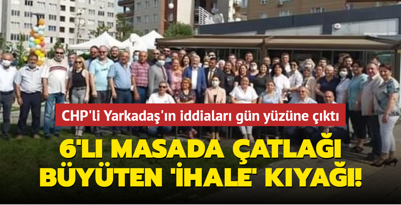 6'l masada atla byten 'ihale' kya! CHP'li Yarkada'n iddialar Bursa'da gn yzne kt