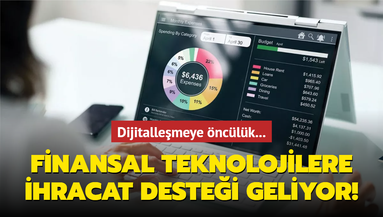 Finansal teknolojilere ihracat destei geliyor