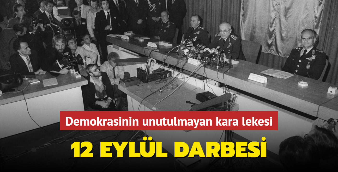 Demokrasinin unutulmayan kara lekesi: 12 Eyll darbesi