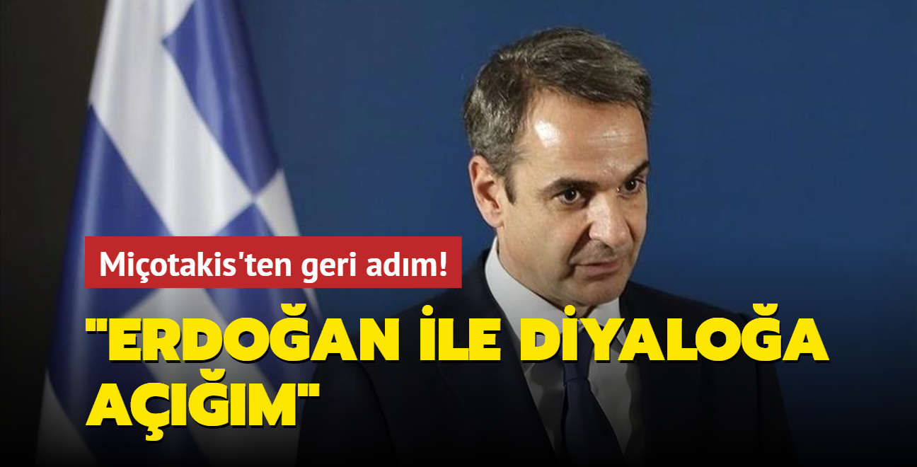 Miotakis'ten geri adm! "Erdoan ile diyaloa am"