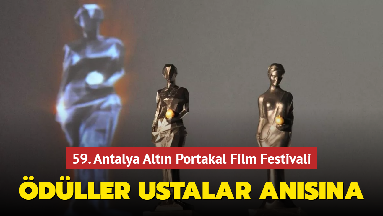 59. Antalya Altn Portakal Film Festivali'nde dller ustalar ansna