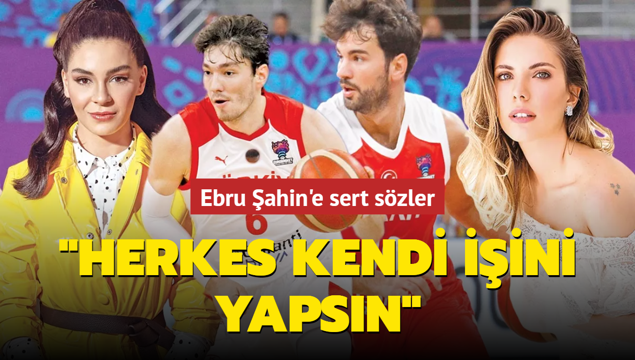 'Herkes kendi iini yapsn, spor ile sanat kartrmayn'