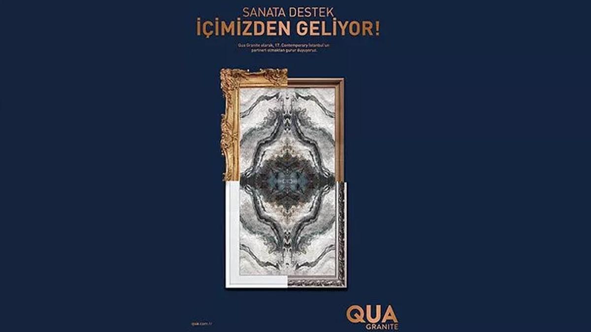 QUA Granite, Contemporary Istanbul'un partneri oldu