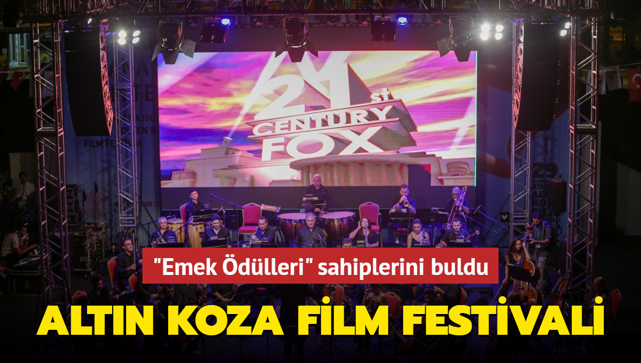 29. Altn Koza Film Festivali'nde "Emek dlleri" verildi