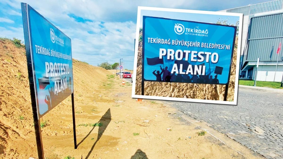 CHP'li belediyeden ilgin hizmet... Bizi bu noktada protesto edin!