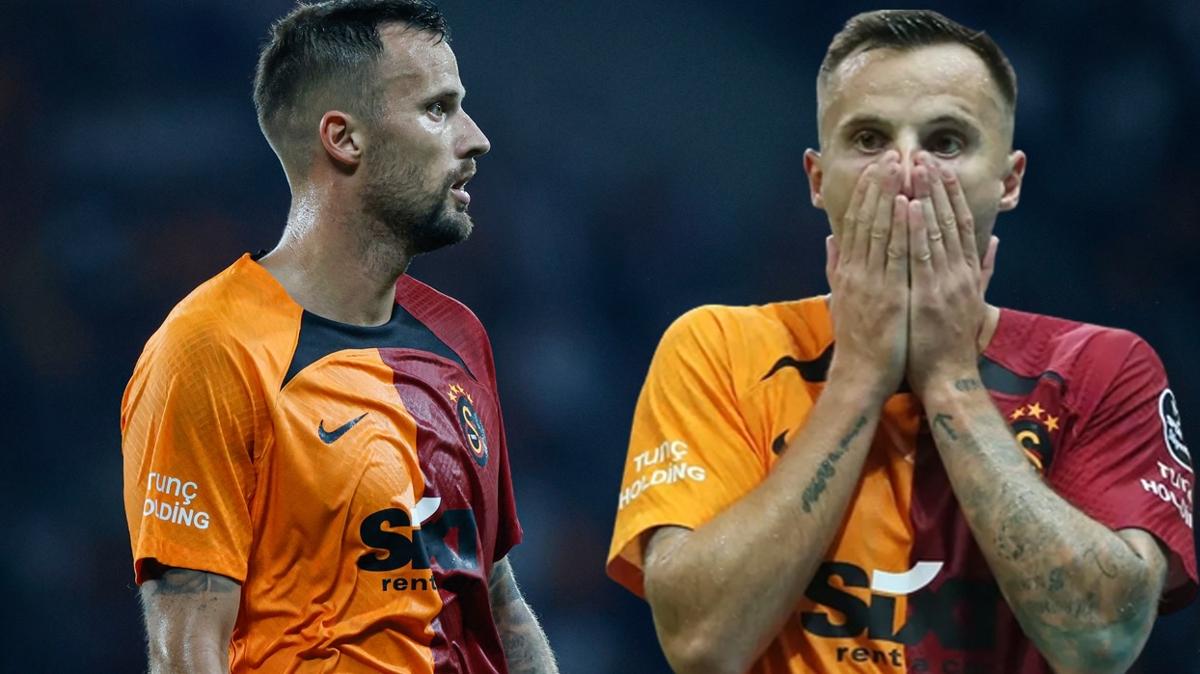 Galatasaray'da Haris Seferovic gzden dt