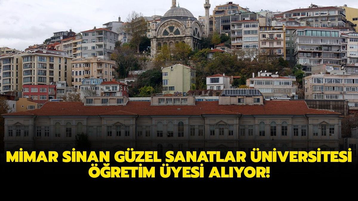 Mimar Sinan Gzel Sanatlar niversitesi 42 retim yesi alacak!