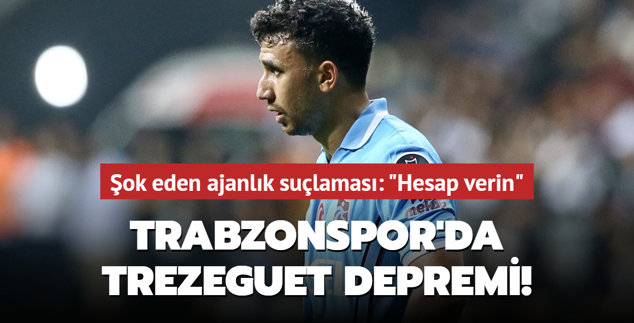 Trabzonspor'da Trezeguet depremi! Ajanlk sulamas: "Hesap verin!"