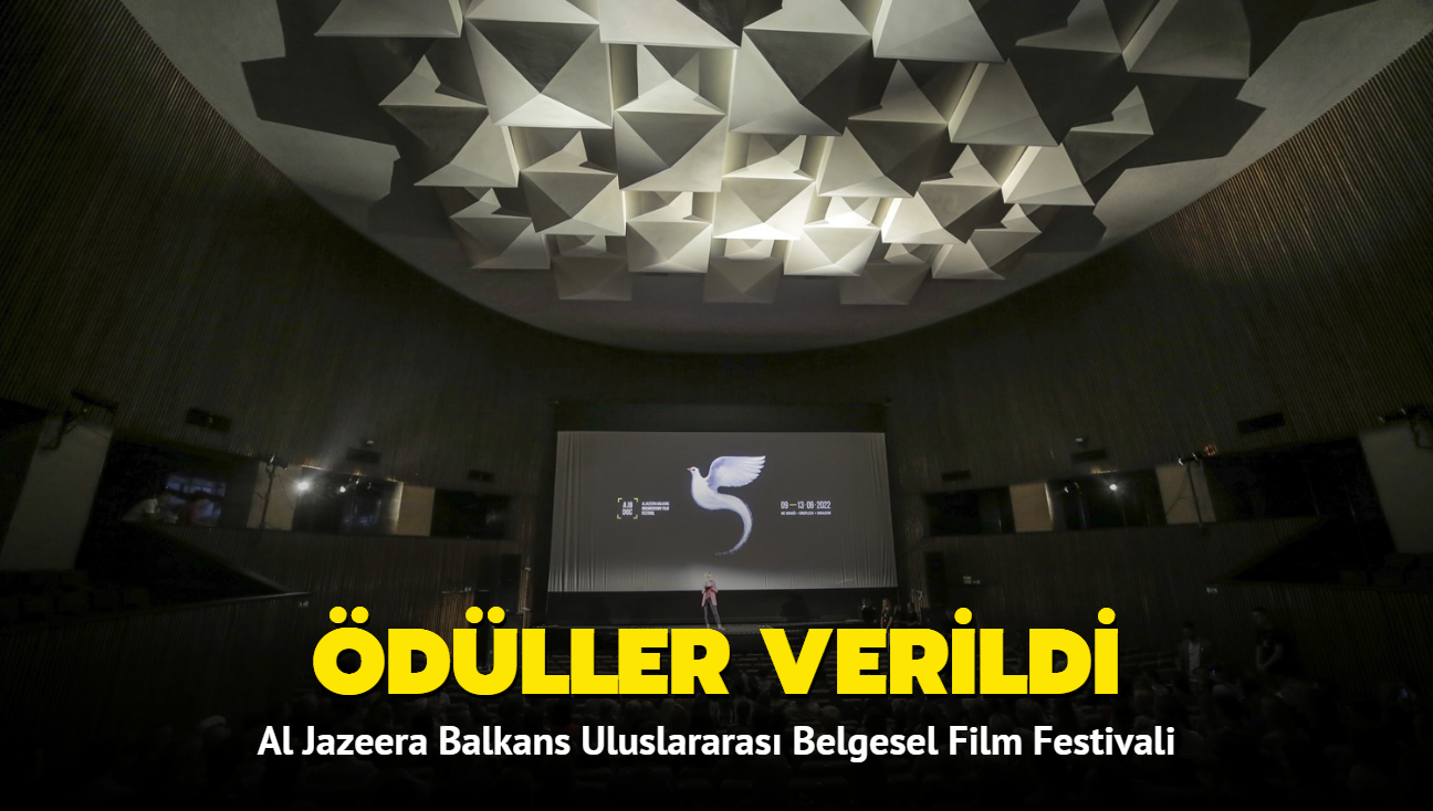 Al Jazeera Balkans Uluslararas Belgesel Film Festivali dl treniyle sona erdi
