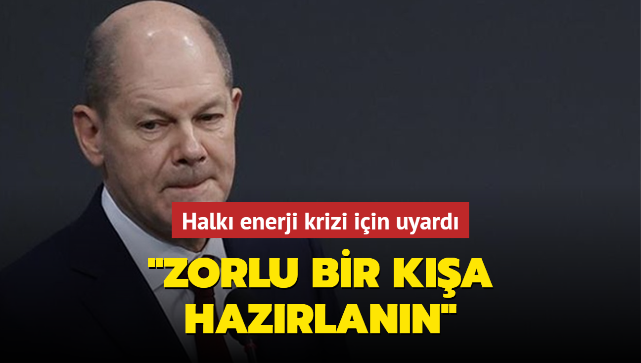 Almanya Babakan halk enerji krizi iin uyard: Zorlu bir ka hazrlann