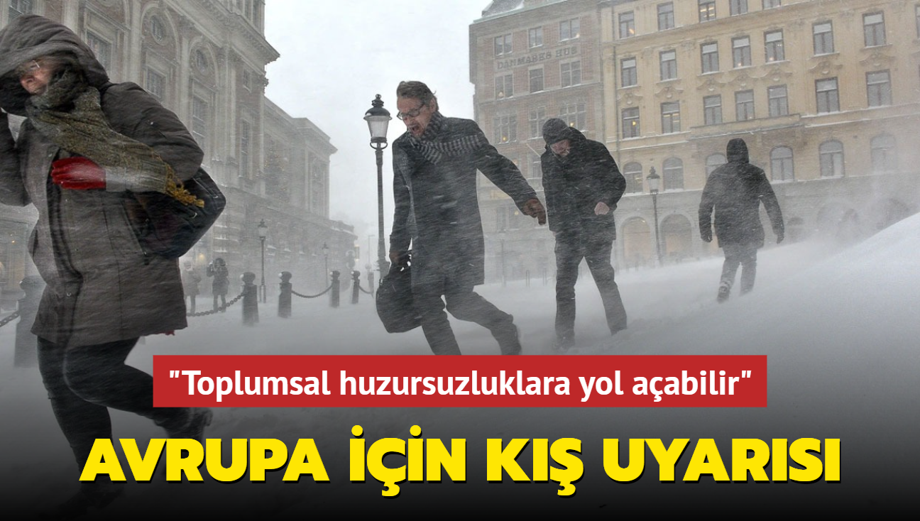 Avrupa iin k uyars... "Toplumsal huzursuzluklara yol aabilir"