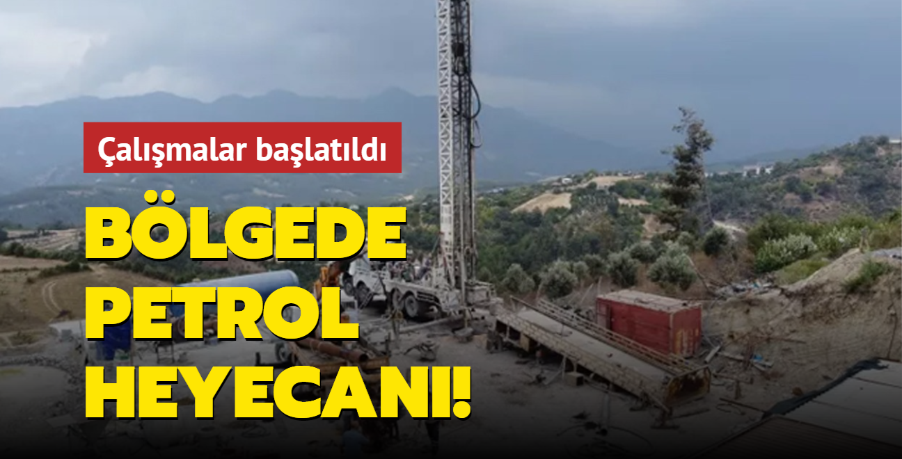 Blgede petrol heyecan! almalar balatld