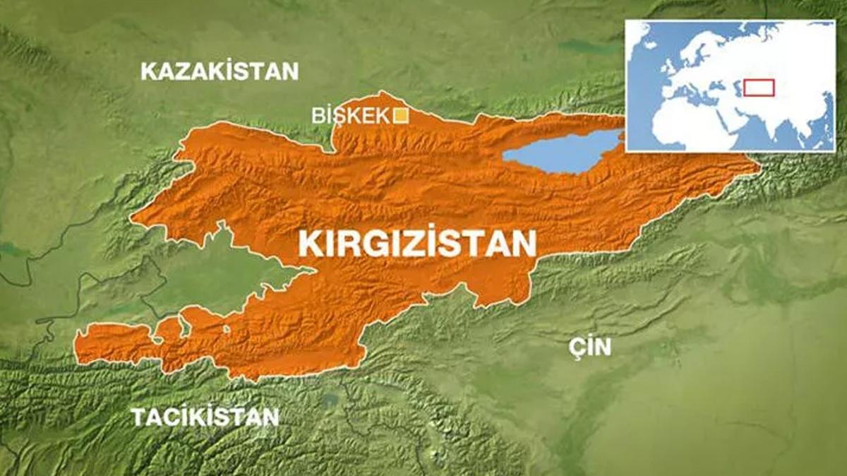 Krgzistan ile Tacikistan snrnda atma!
