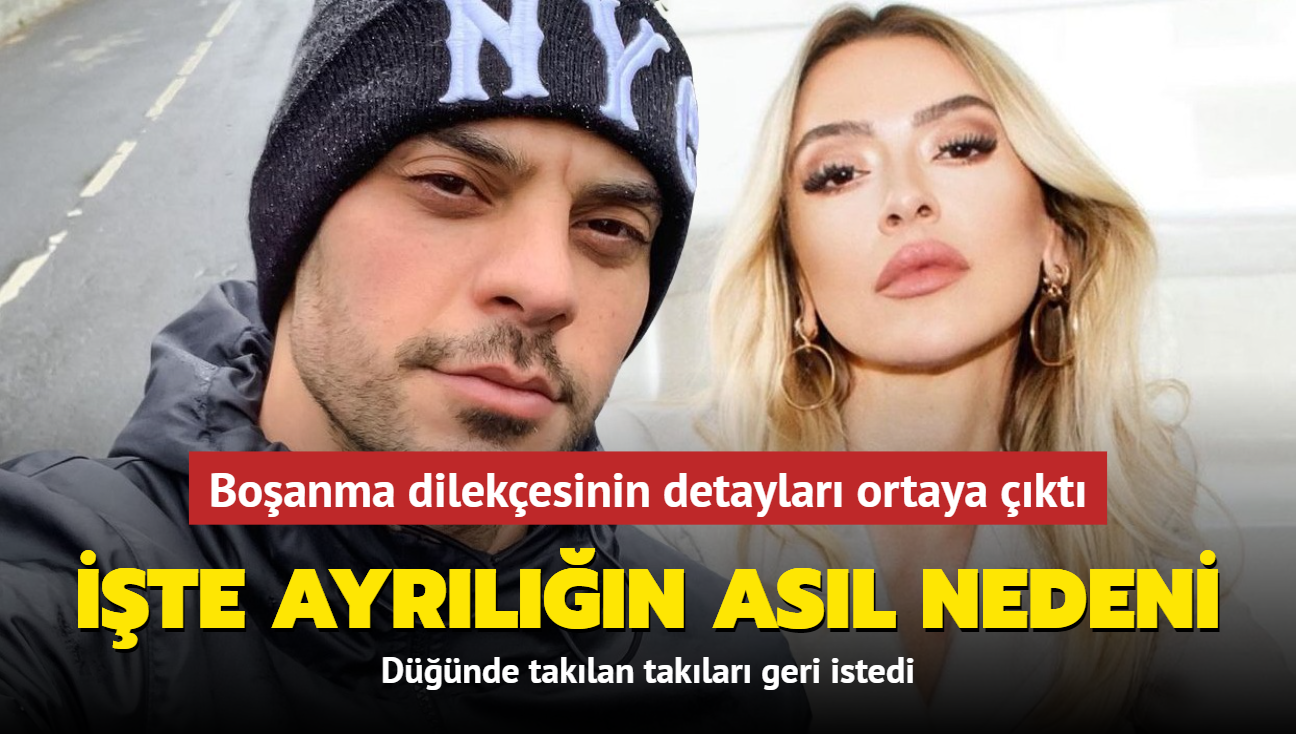 Hadise ile Mehmet Dinerler'in boanma dilekesinin detaylar ortaya kt! te ayrln asl nedeni