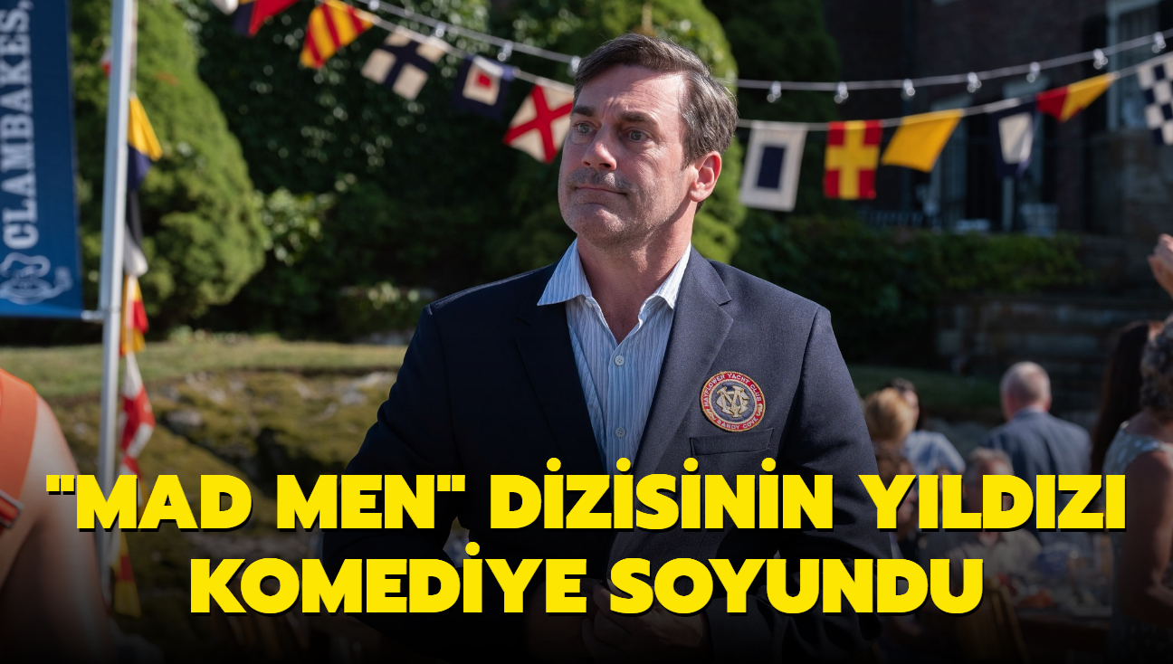 "Mad Men" dizisinin yldz Jon Hamm "Confess, Fletch" filminde komediye soyundu