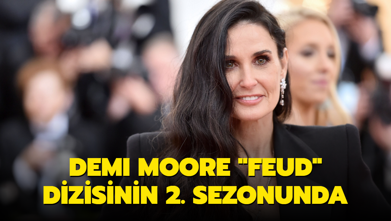 Demi Moore, Ryan Murphy'nin "Feud" dizisinin 2. sezonuna katld