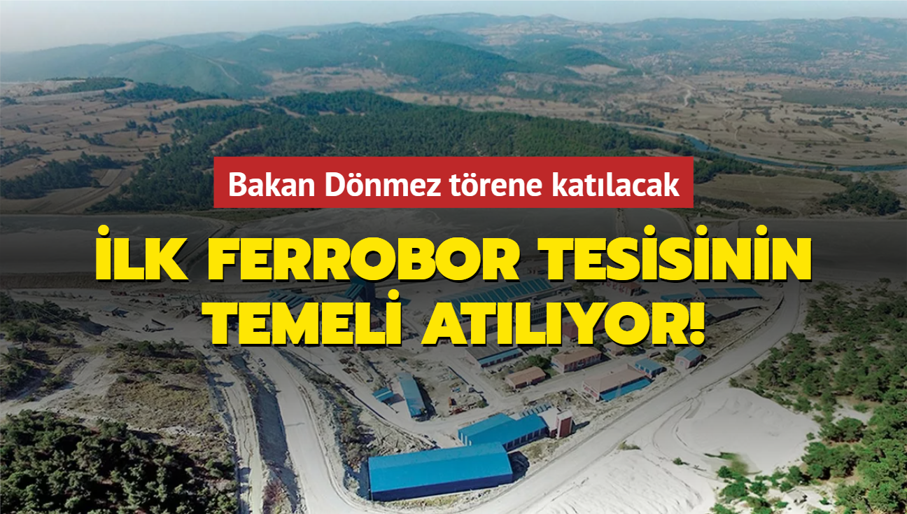 lk ferrobor tesisinin temeli atlyor