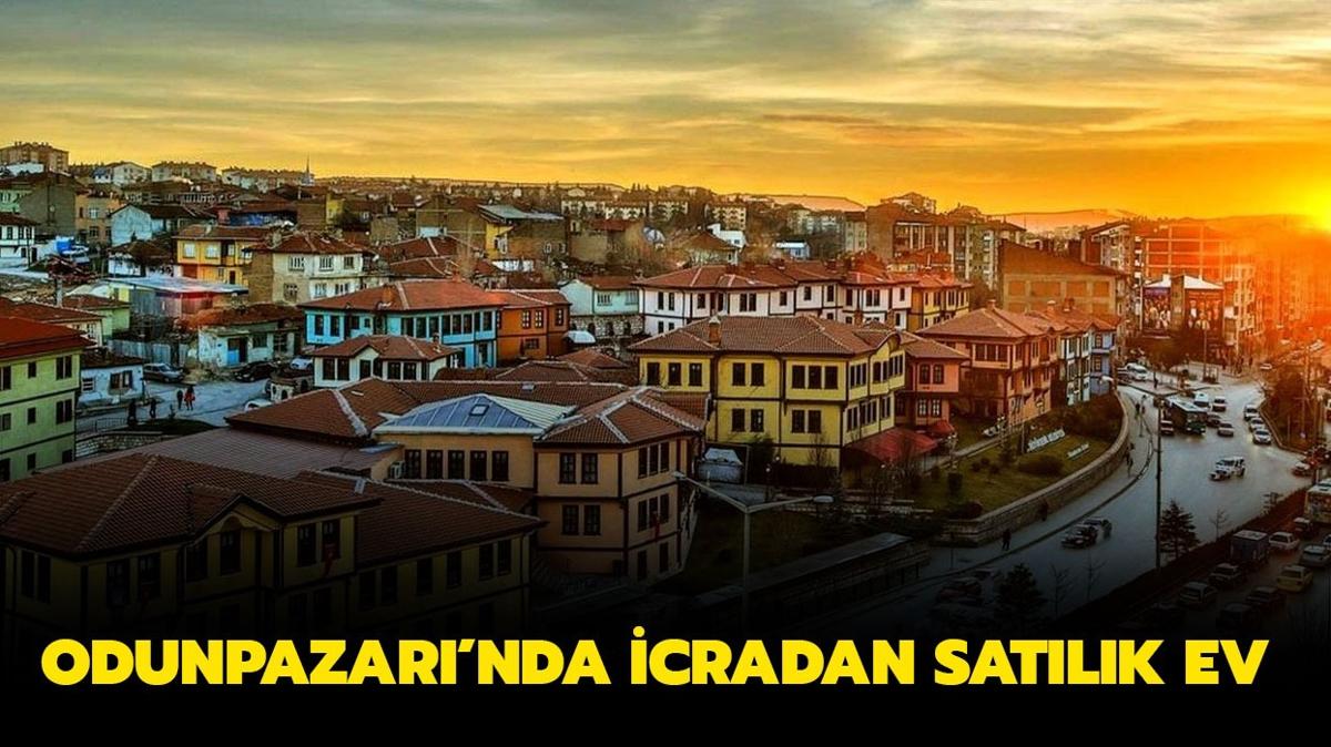 Eskiehir Odunpazar'nda 450 bin TL'ye icradan satlk ev!