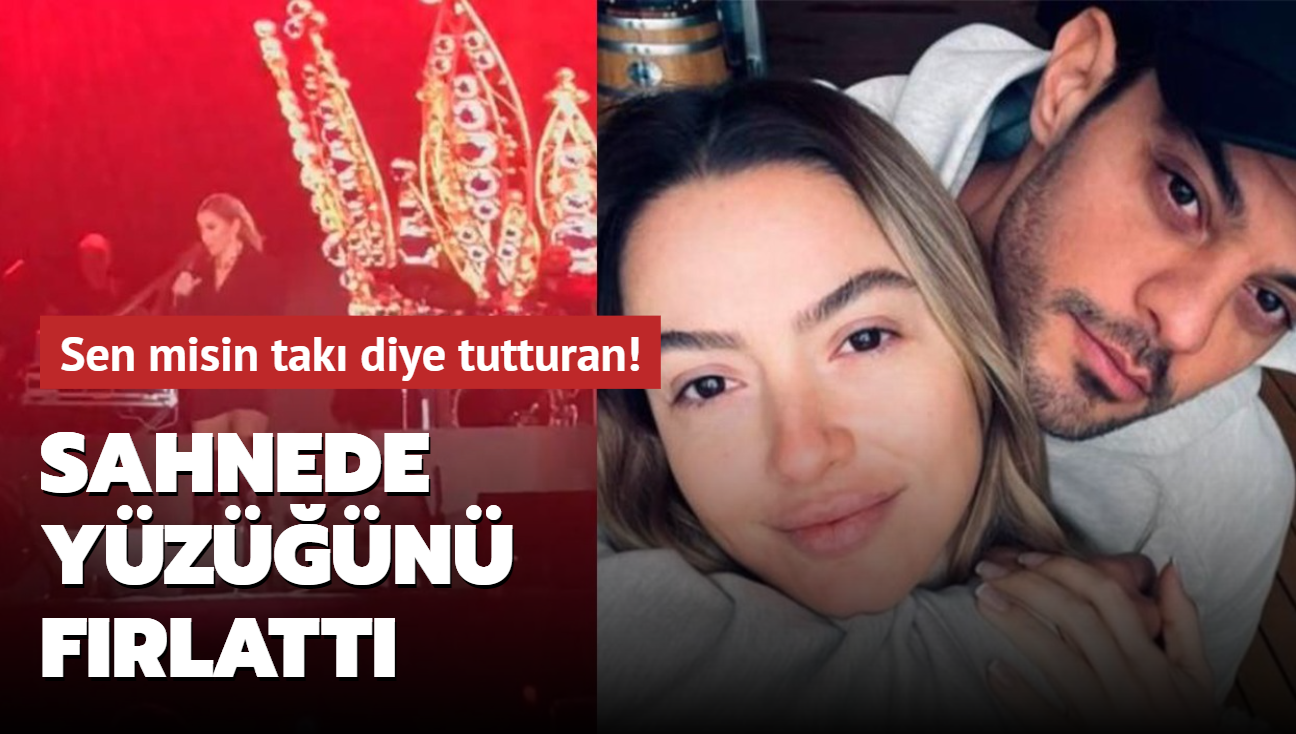 imdi Mehmet Dinerler dnsn! Hadise 3 milyon TL'lik yzn frlatp att