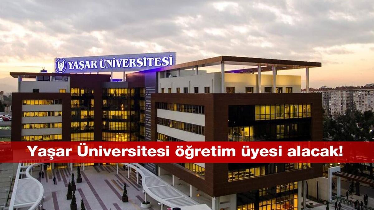 Yaar niversitesi retim yesi alm yapyor!