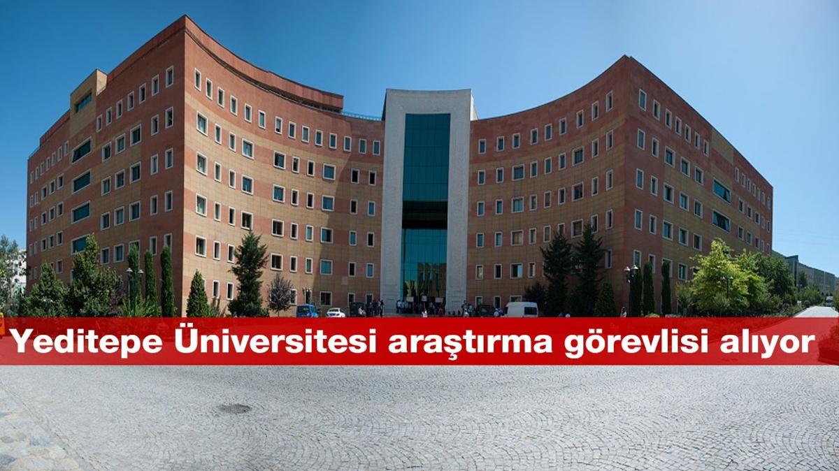 Yeditepe niversitesi aratrma grevlisi alacak!