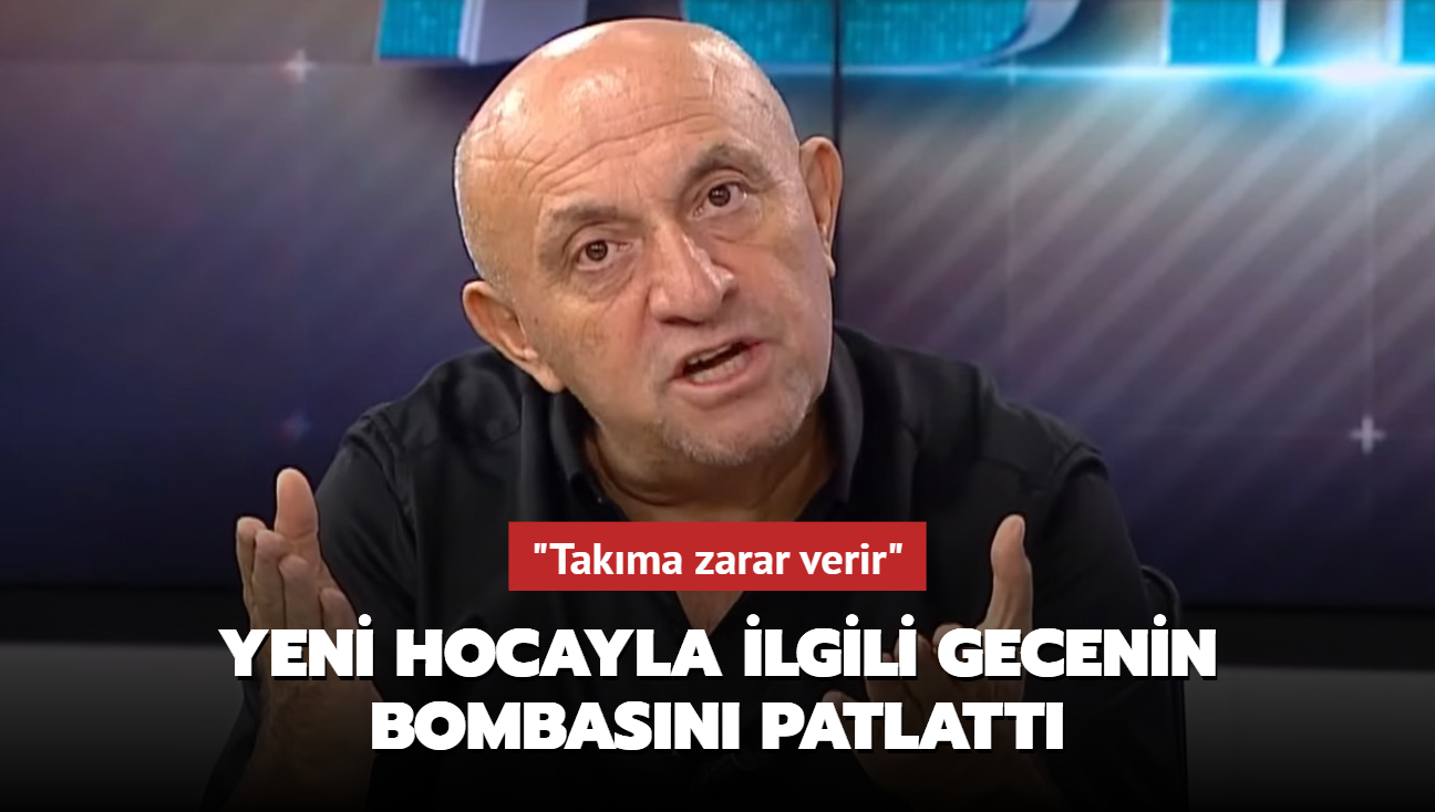 "Takma zarar verir" Sinan Engin yeni hocayla ilgili gecenin bombasn patlatt