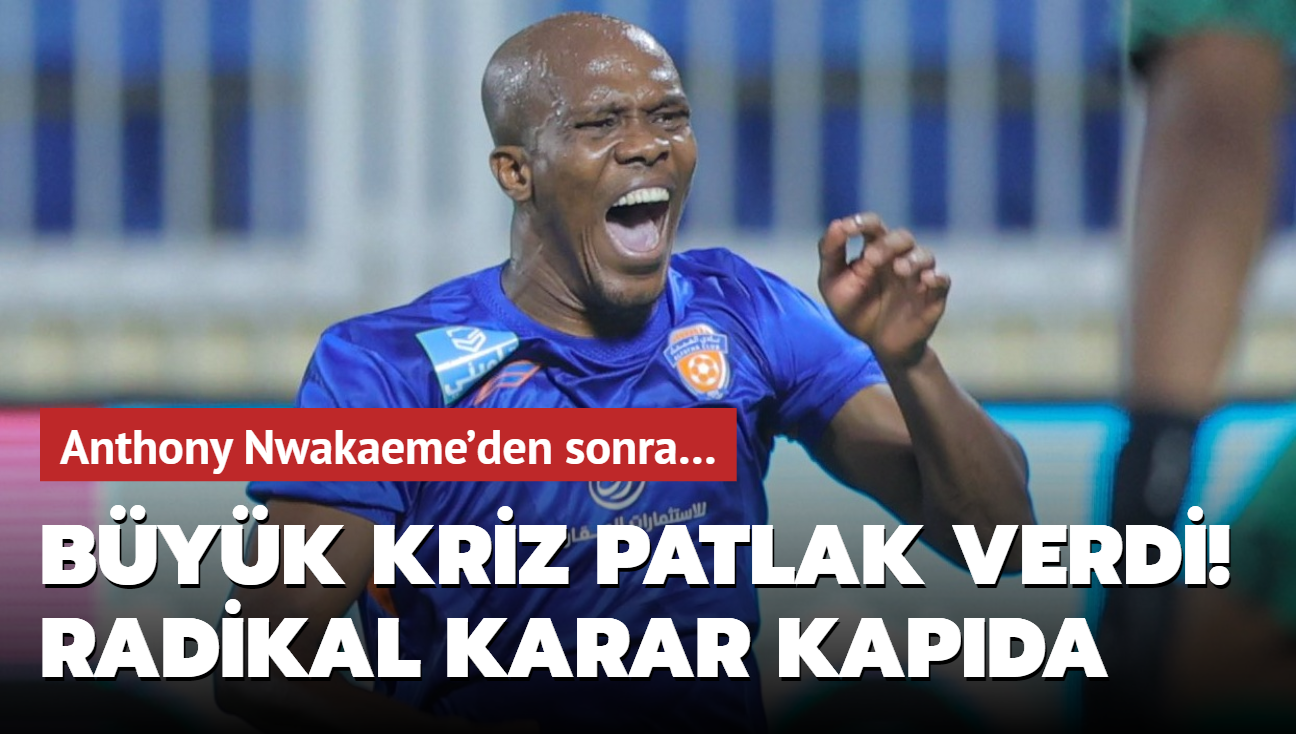 Anthony Nwakaeme'den sonra Byk kriz patlak verdi! Radikal karar kapda...