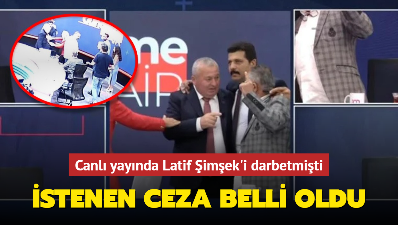 Canl yaynda Latif imek'i darbetmiti... Cemal Enginyurt'un korumasna istenen ceza belli oldu!