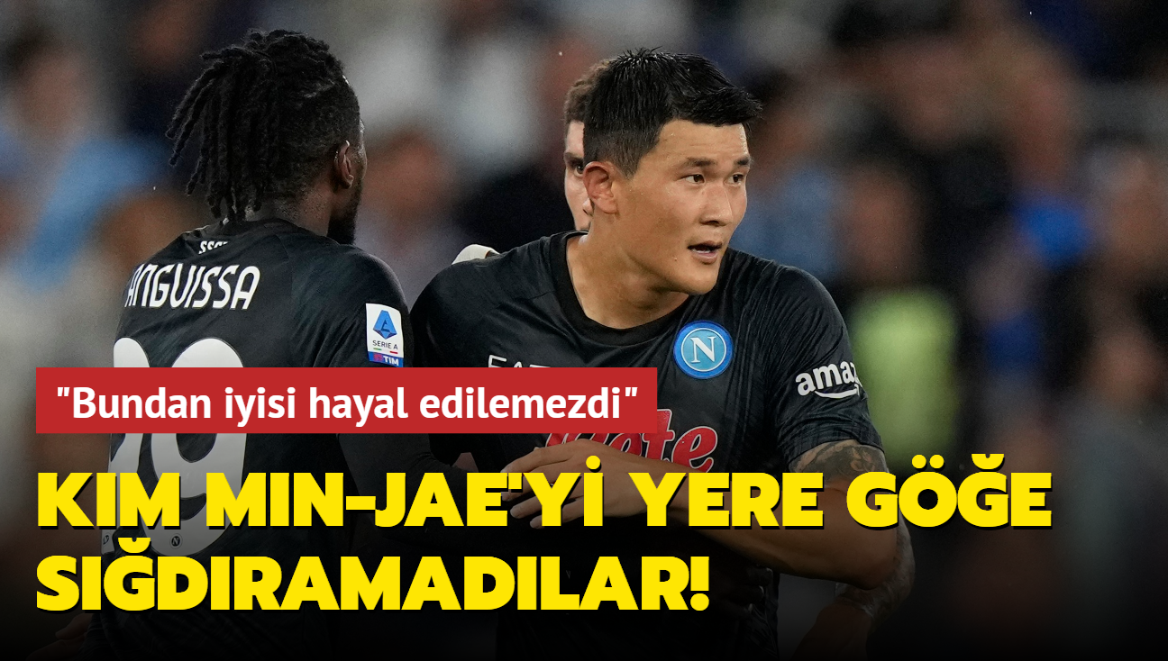 Kim Min-Jae'yi yere ge sdramadlar! "Bundan iyisi hayal edilemezdi"