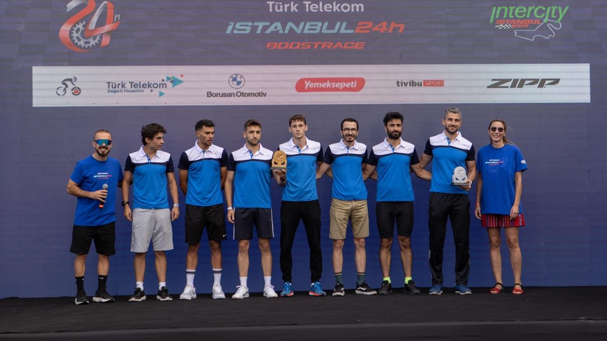 Trk Telekom sponsorluunda dzenlenen stanbul 24 saat Boostrace' nefes kesti