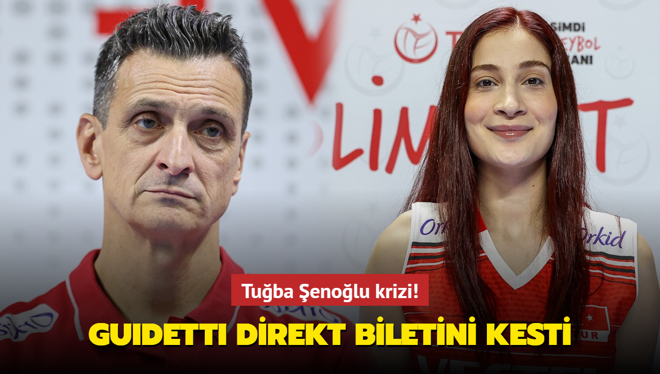 Tuba enolu krizi! Giovanni Guidetti direkt biletini kesti...