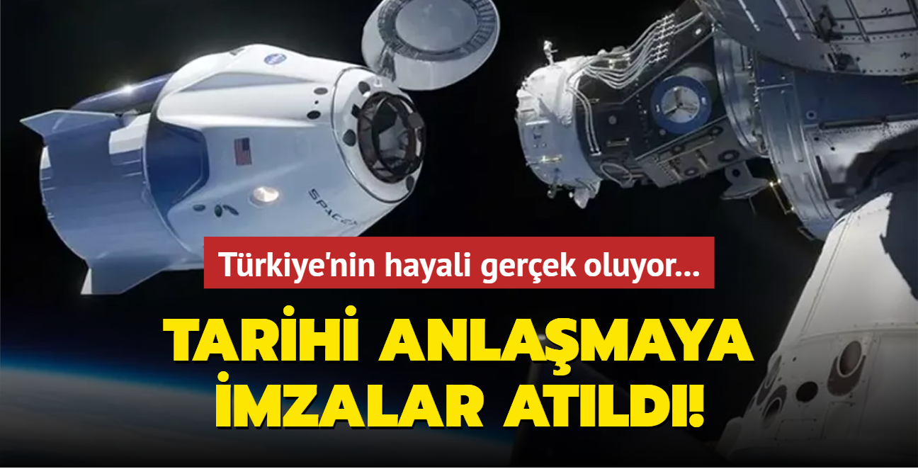 Trkiye'nin hayali gerek oluyor! Tarihi anlamaya imzalar atld