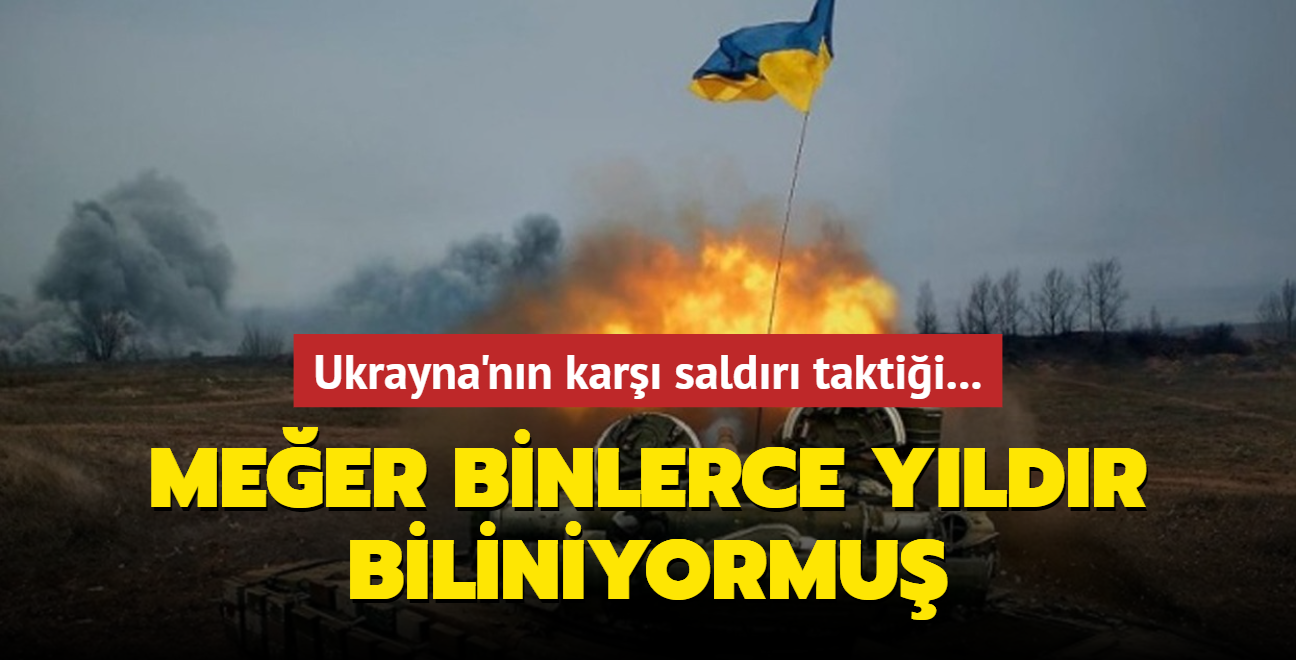 Ukrayna'nn kar saldr taktii... Meer binlerce yldr biliniyormu