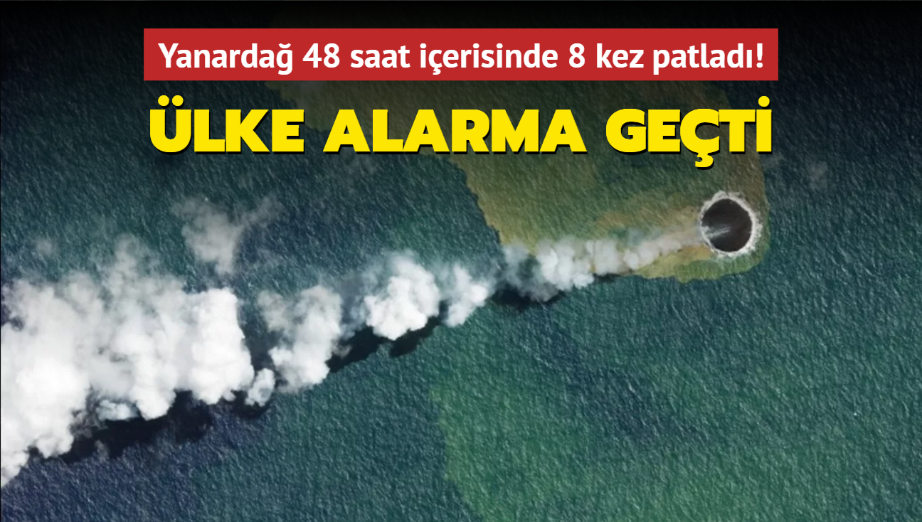 Yanarda 48 saat ierisinde 8 kez patlad! lke alarma geti