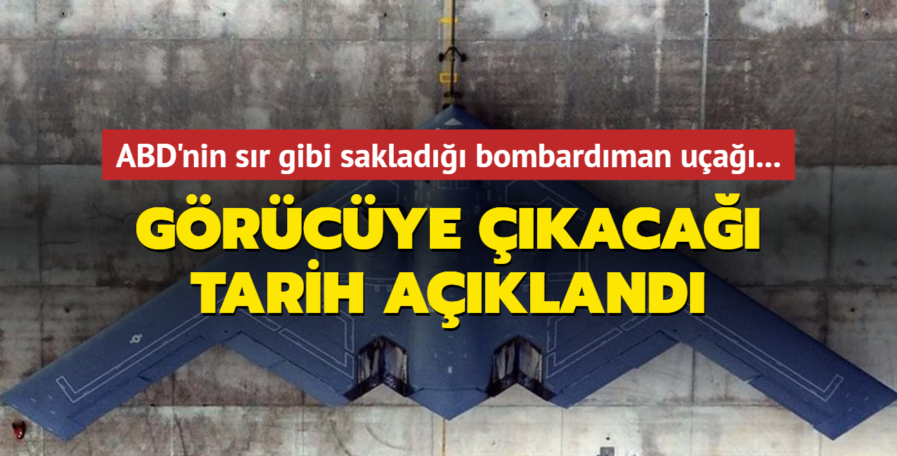 ABD'nin sr gibi saklad bombardman ua B-21! Grcye kaca tarih akland