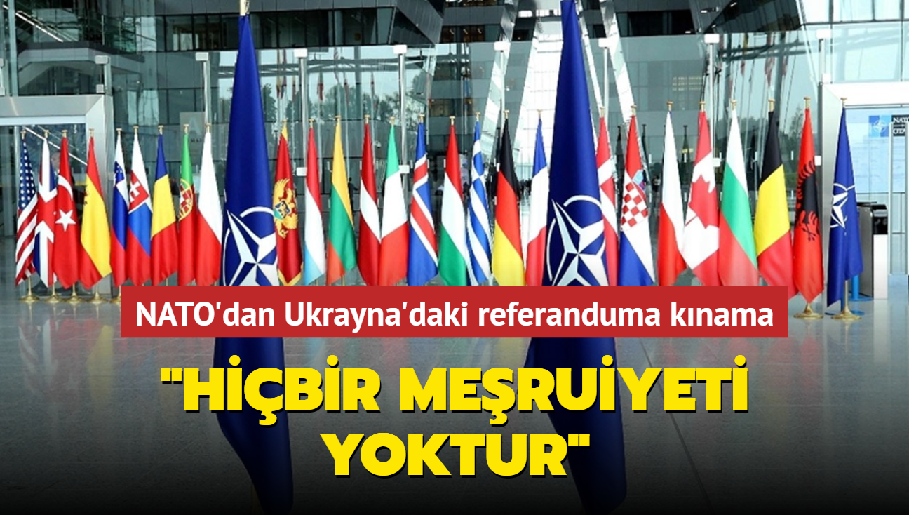 NATO'dan referanduma knama... "Hibir meruiyeti yoktur"