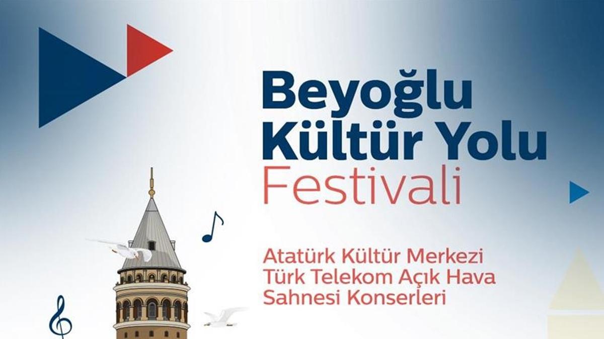 Geri saym balad... "Beyolu Kltr Yolu Festivali" Trk Telekom Ak Hava Sahnesi'nde!