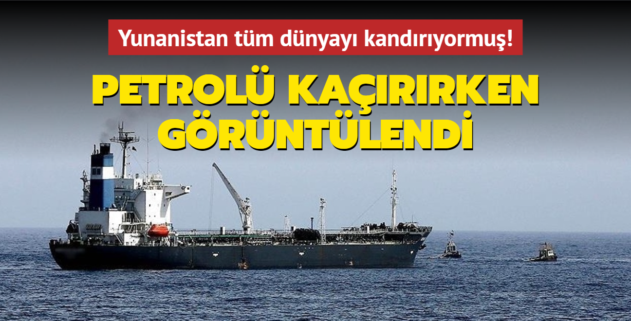 Yunanistan tm dnyay kandryormu! Petrol karrken grntlendi