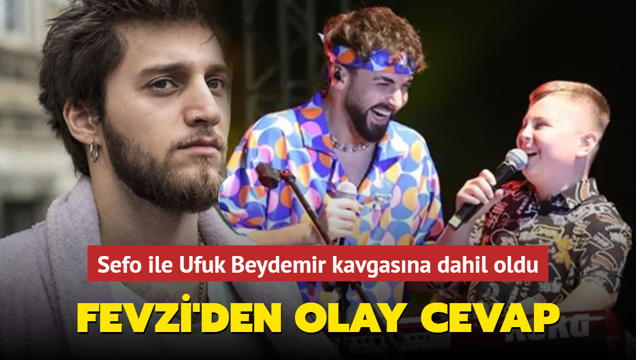 Sefo ile Ufuk Beydemir kavgasna Fevzi Kaan da dahil oldu! Olay yant