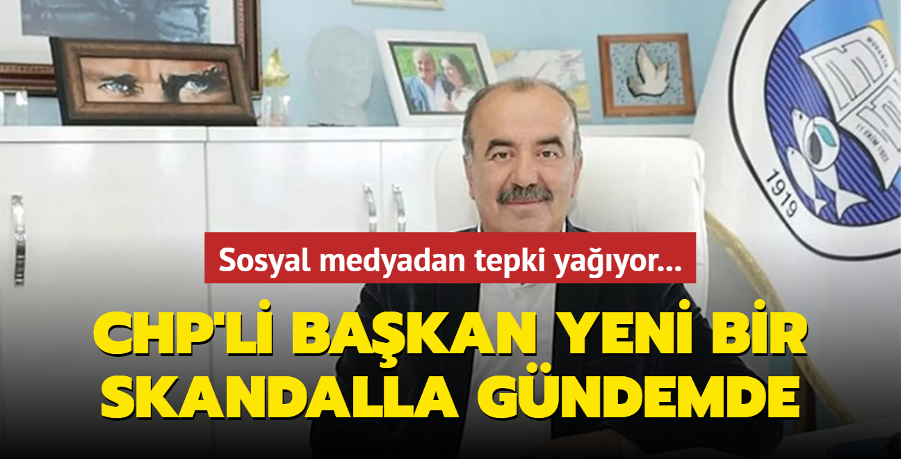 Sosyal medyadan tepki yayor... CHP'li Bakan yeni bir skandalla gndemde